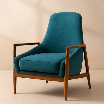 Lennora Mid-Century Lounge Chair