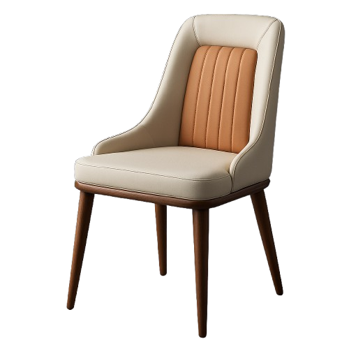 Arvani Modern Panel-Back Chair