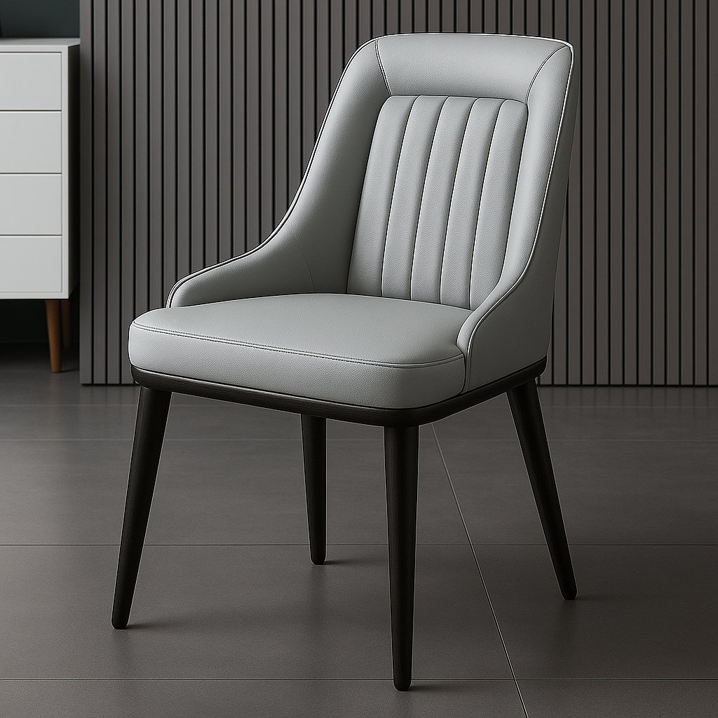 Arvani Modern Panel-Back Chair