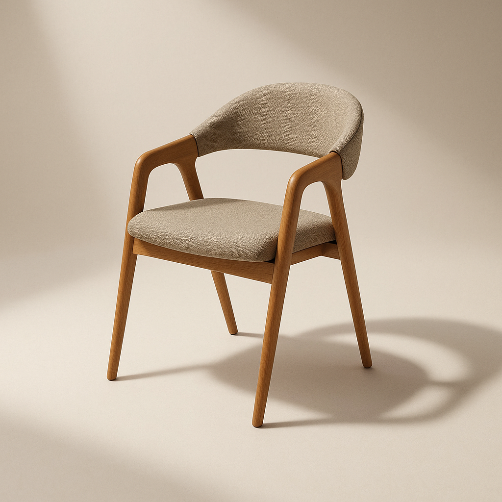 Serano Soft-Curve Wood Chair