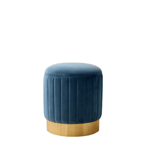 Aurelia Velvet Accent Ottoman