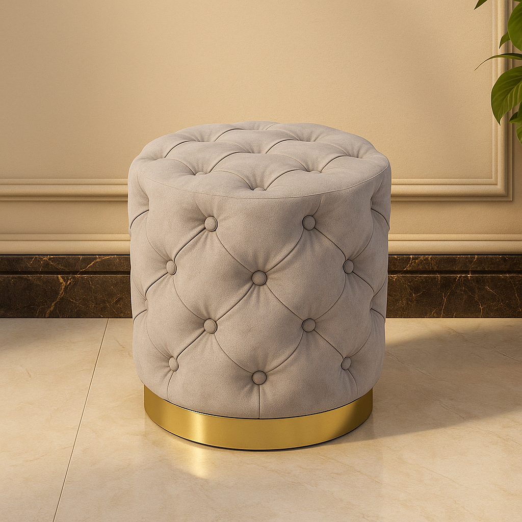 Regalia Tufted Ottoman