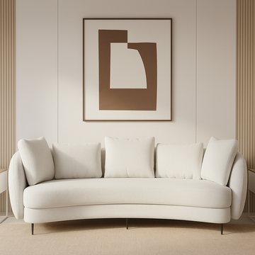 Curve Plush Sofa