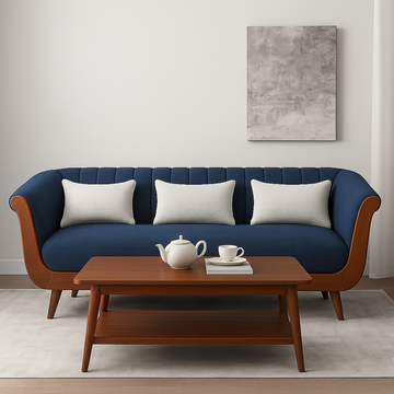 Verona Classic Wood-Frame Sofa