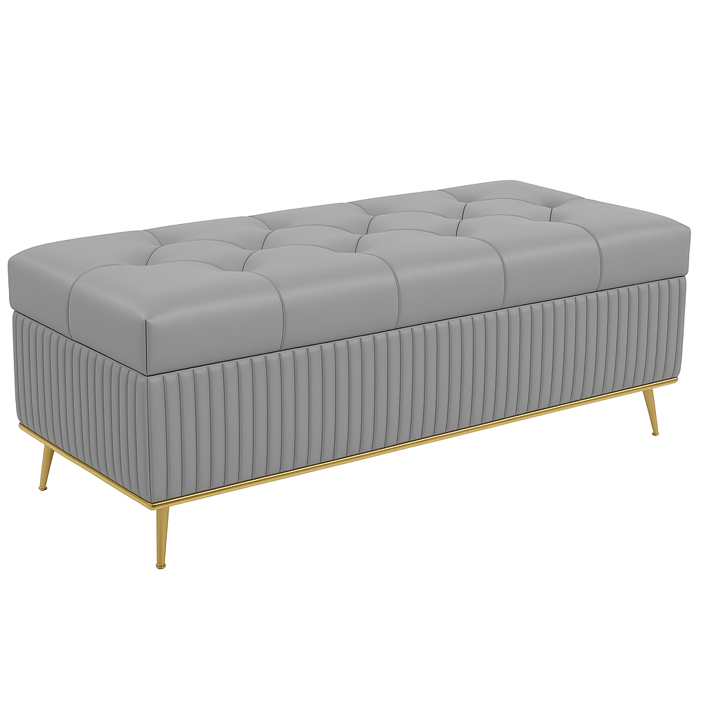 Lyria Tufted Storage Bench