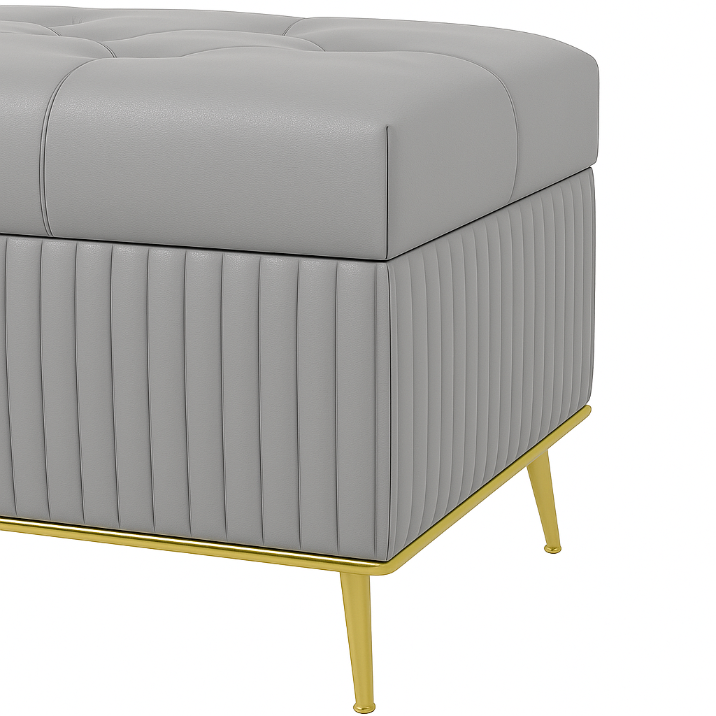 Lyria Tufted Storage Bench