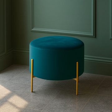 Elano Round Accent Ottoman