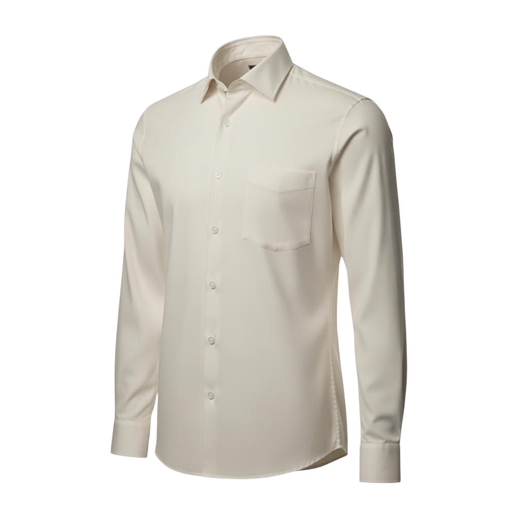 Genindia Men’s Solid Formal Shirt