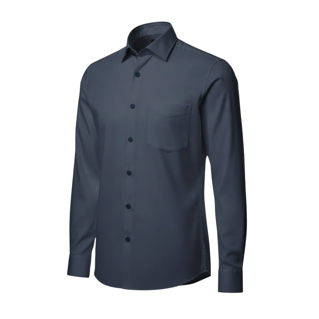 Genindia Men’s Solid Formal Shirt