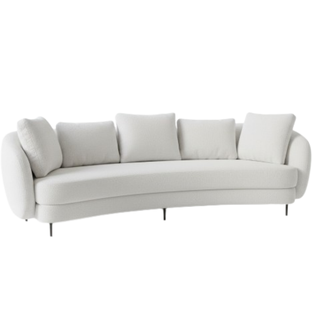 Curve Plush Sofa
