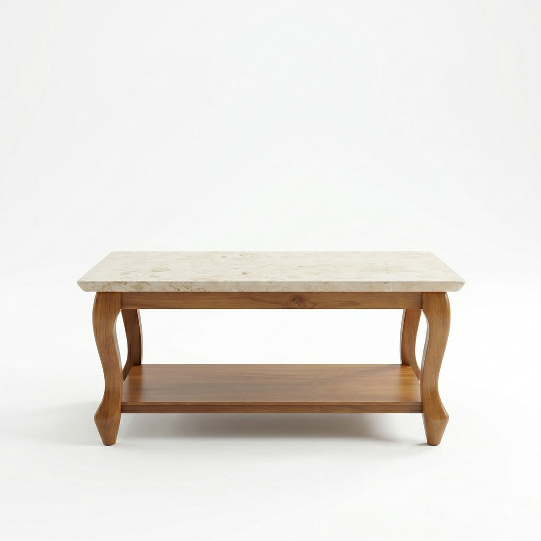 Elegant Marble Top Coffee Table