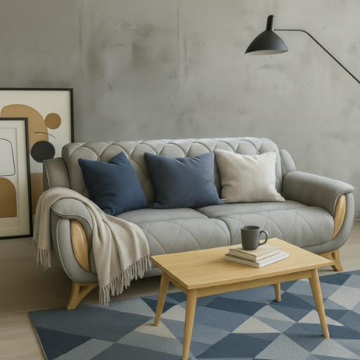 Nordic Quilted Harmony Sofa