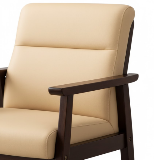 Arvini Contemporary Wood-Arm Chair