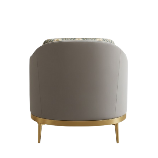 Aureo Chevron Accent Chair