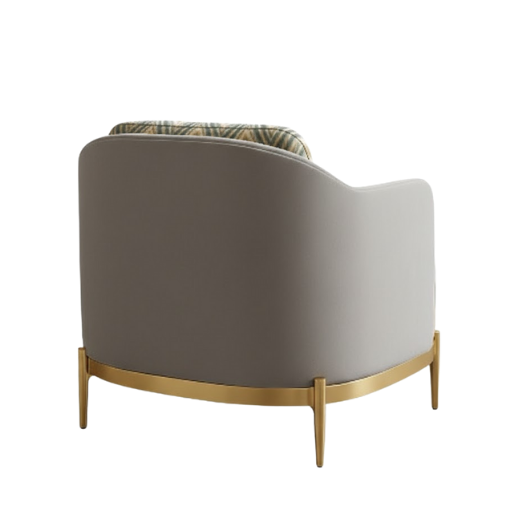 Aureo Chevron Accent Chair