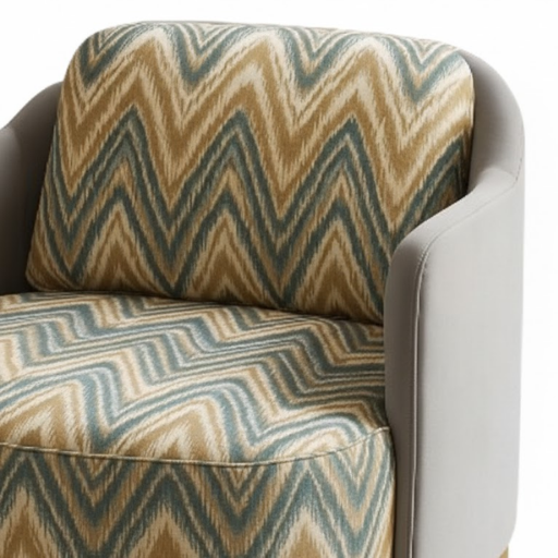 Aureo Chevron Accent Chair