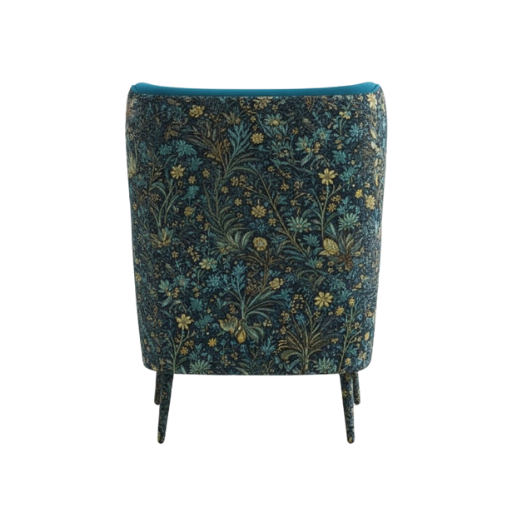 Verona Floral Wingback Chair