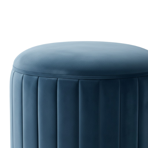 Aurelia Velvet Accent Ottoman