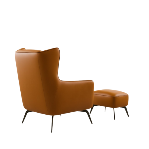 Eloria Wingback Relax Chair with Footrest