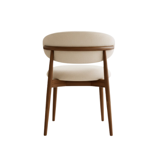 Serene Curve Dining Chair