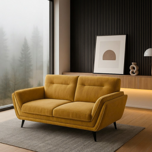 Serenity Curve Modern Sofa