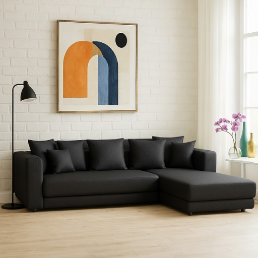 Serene Luxe Chaise Sofa