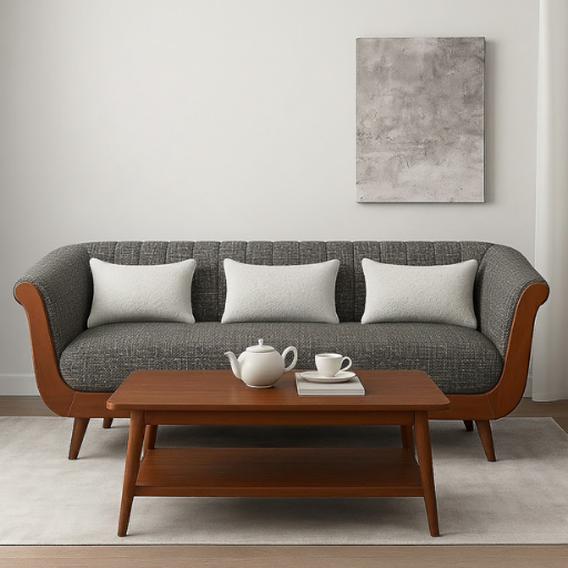 Verona Classic Wood-Frame Sofa