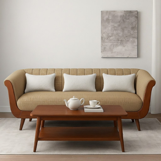 Verona Classic Wood-Frame Sofa