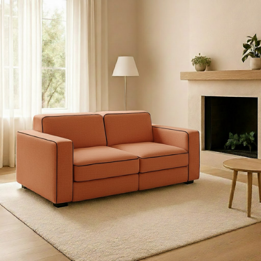 Cozy Edge Dual Cushion Sofa