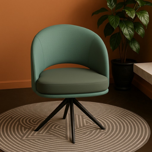 Arvento Curve Accent Chair
