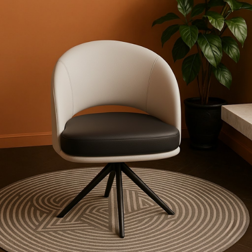 Arvento Curve Accent Chair