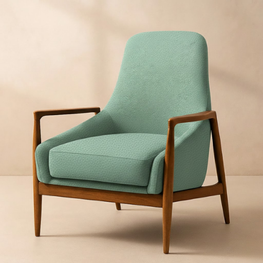 Lennora Mid-Century Lounge Chair