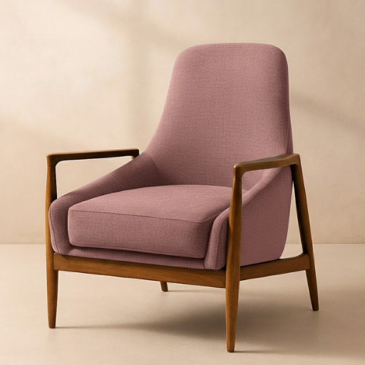 Lennora Mid-Century Lounge Chair