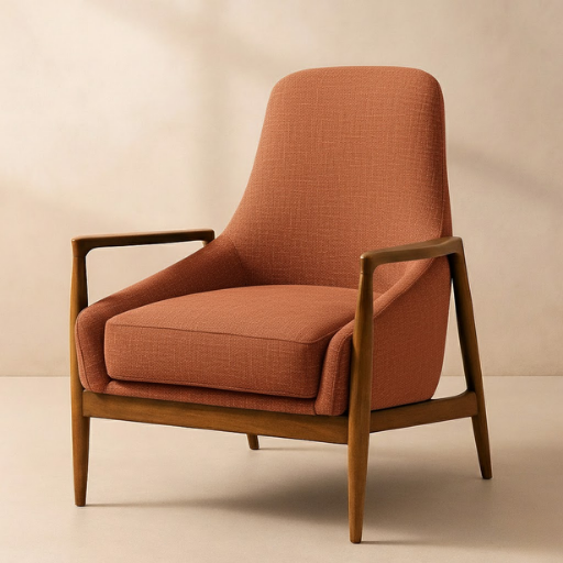 Lennora Mid-Century Lounge Chair