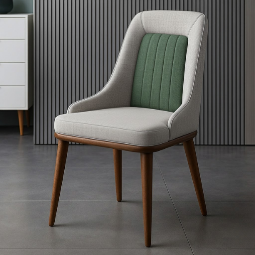 Arvani Modern Panel-Back Chair