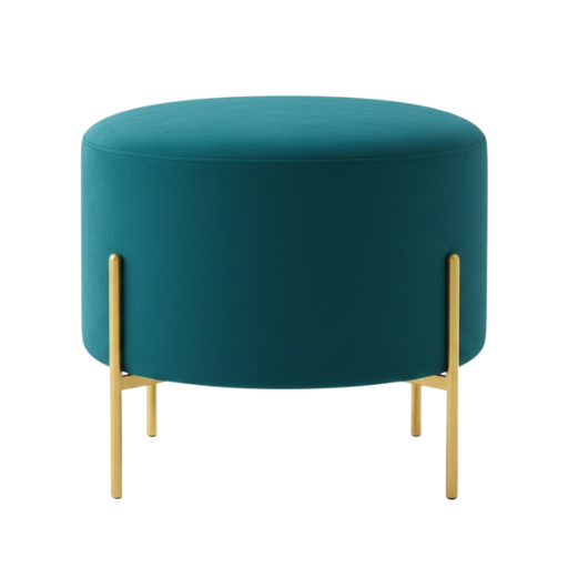 Elano Round Accent Ottoman