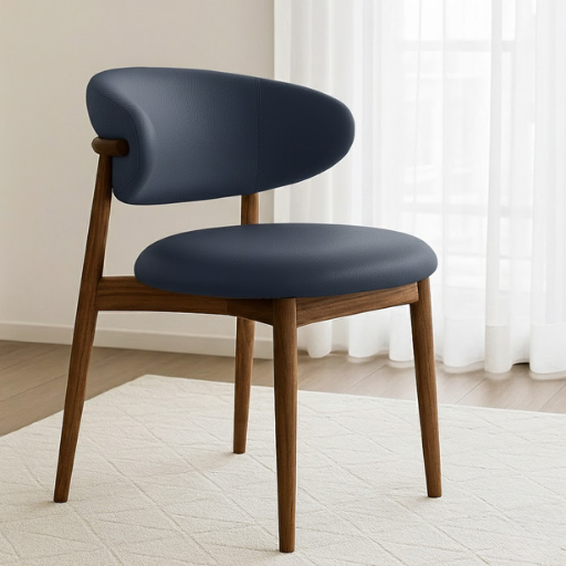 Serene Curve Dining Chair