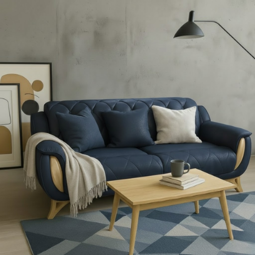 Nordic Quilted Harmony Sofa