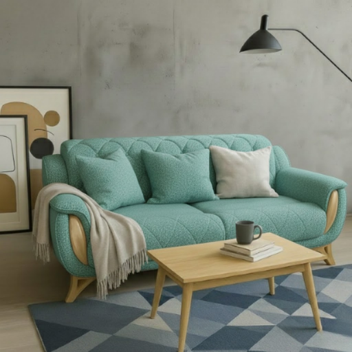 Nordic Quilted Harmony Sofa