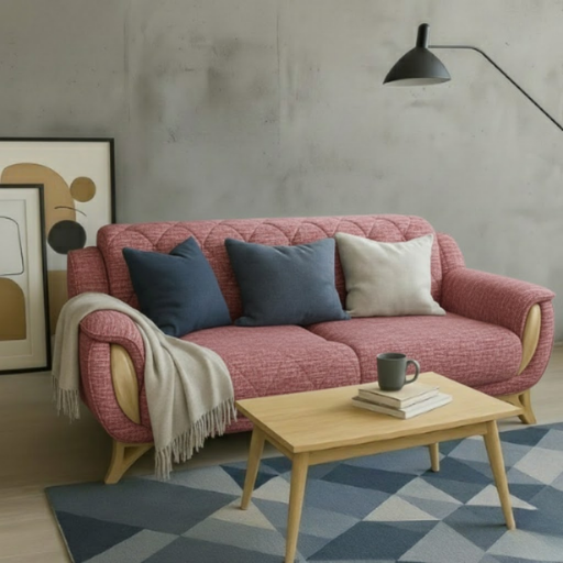 Nordic Quilted Harmony Sofa