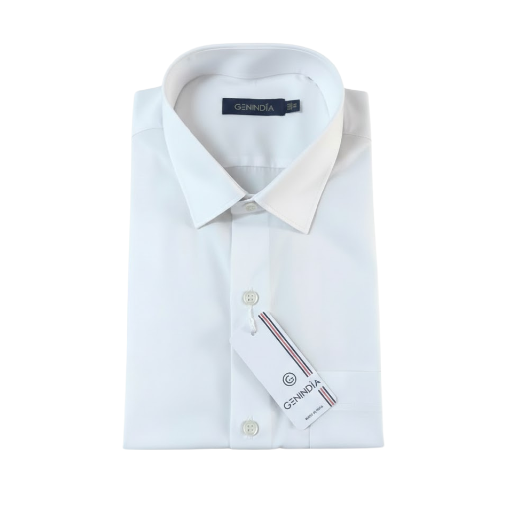 Genindia Men’s Solid Formal Shirt